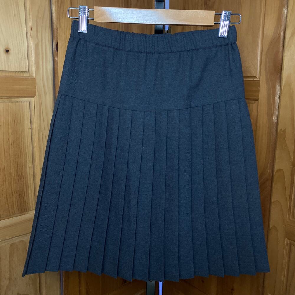 Vintage Dark‎ Academia Pleated Skirt Preppy Schoolgirl Tenniscore Classic